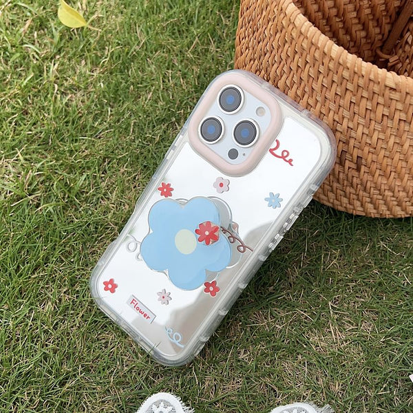 Mirrored Floral Phone Case FashionChic