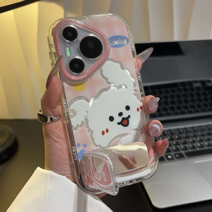 Stand Dog with Case Phone FashionChic