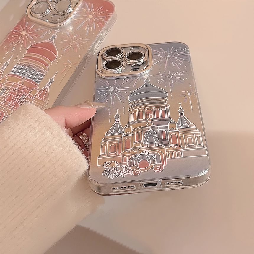 Case Phone Castle Print FashionChic