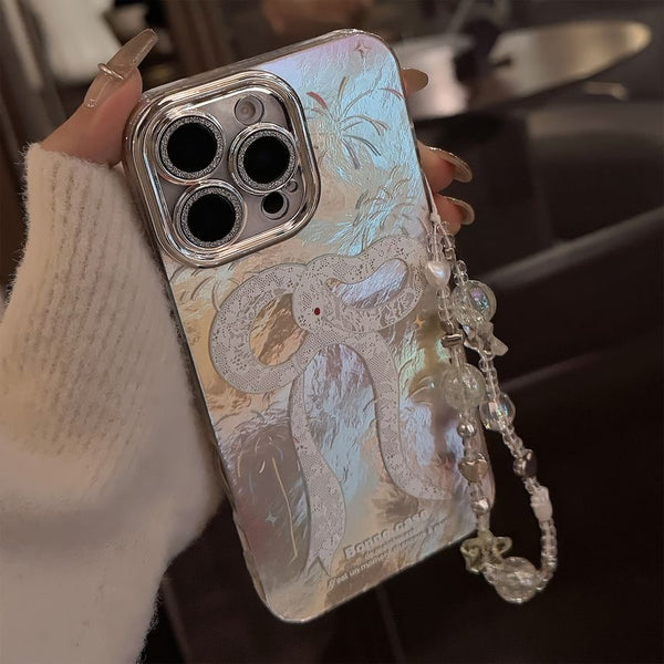 Bead Phone Print / Strap Snake Set Case FashionChic