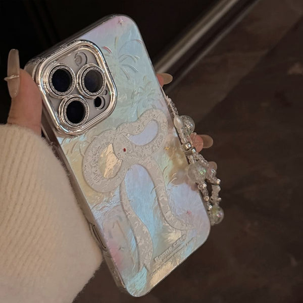 Bead Phone Print / Strap Snake Set Case FashionChic