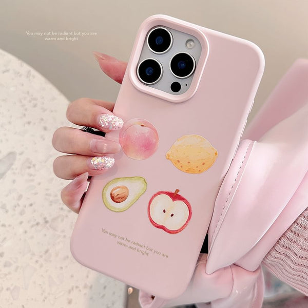 Print Strap Fruit Case Bead / Phone Set FashionChic
