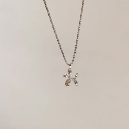Balloon Pendant Dog Necklace FashionChic