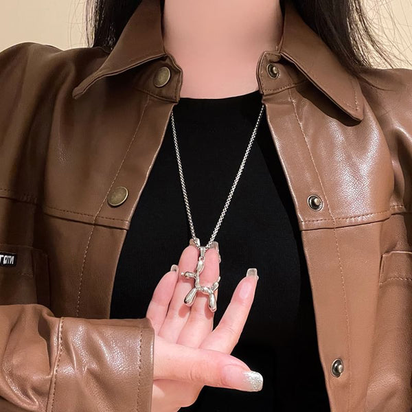 Balloon Pendant Dog Necklace FashionChic