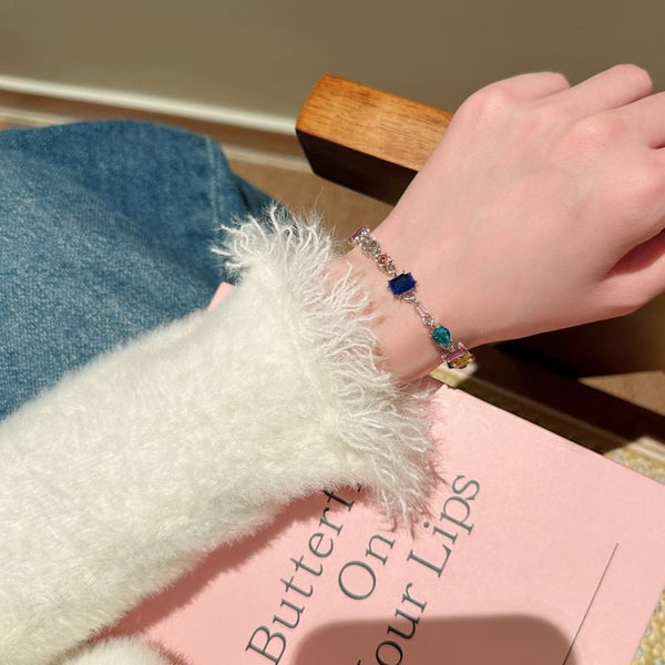 Crystal Rainbow Bracelet FashionChic