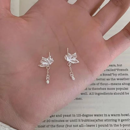 Alloy Earring Drop Butterfly FashionChic
