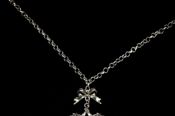 Alloy Necklace Pendant Heart Cross FashionChic