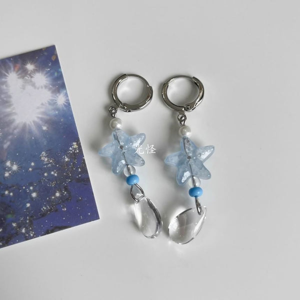 Star Earring Alloy Dangle FashionChic