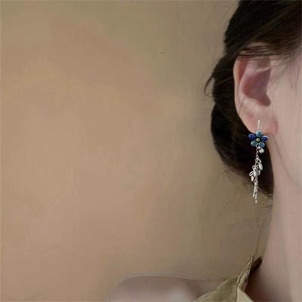 Dangle Floral Earring Alloy FashionChic