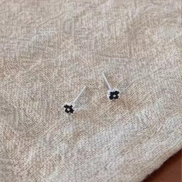 Rhinestone Stud Flower Earring FashionChic