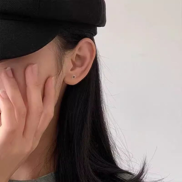 Rhinestone Stud Flower Earring FashionChic