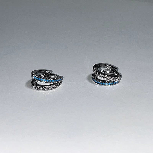 Earring Rhinestone Huggie FashionChic