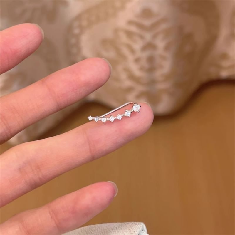 Rhinestone Earring Climber FashionChic