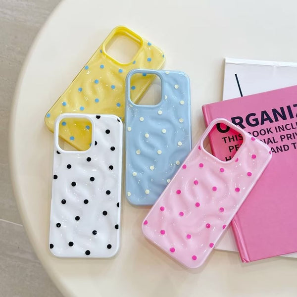 Print Case Phone Dotted FashionChic