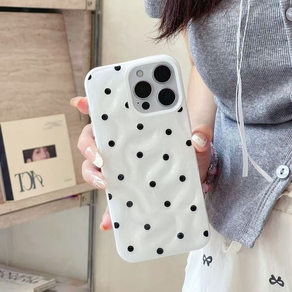 Print Case Phone Dotted FashionChic