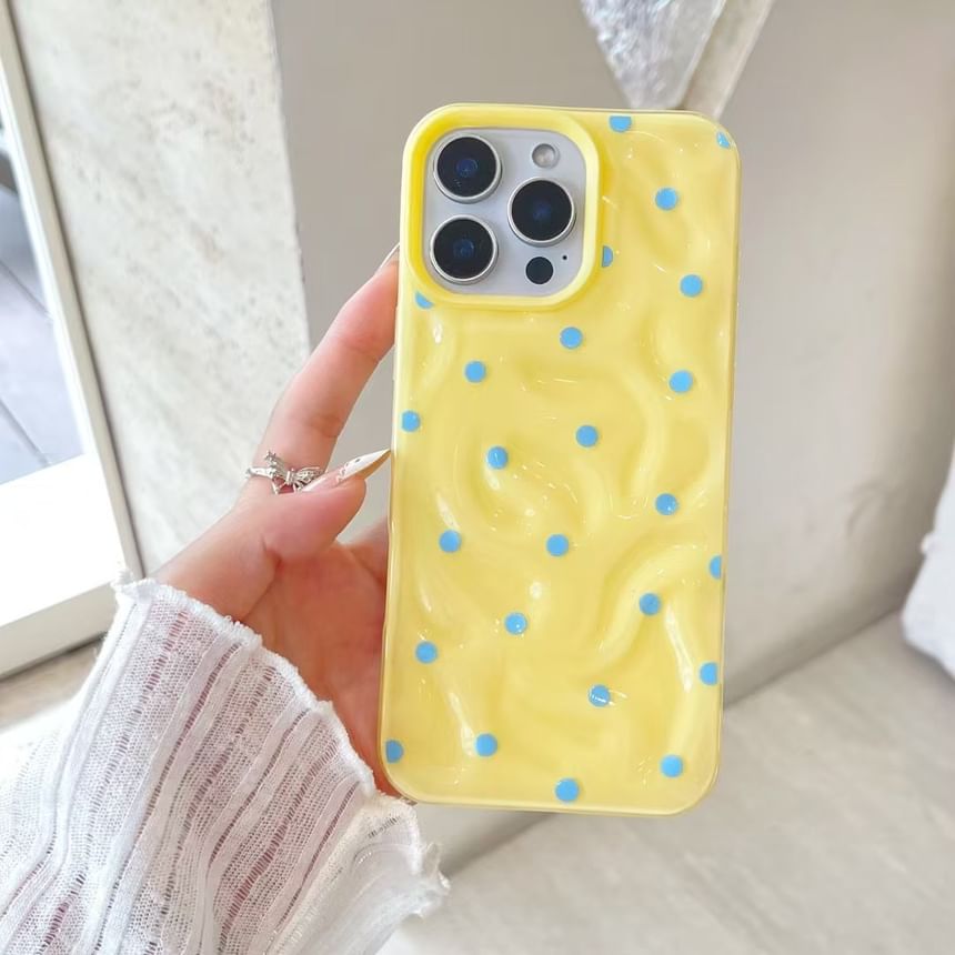 Print Case Phone Dotted FashionChic
