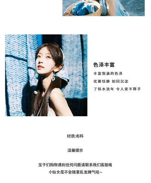 Dye Tie Earring Drop Geometry FashionChic