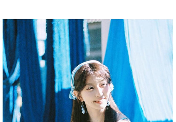 Dye Tie Earring Drop Geometry FashionChic