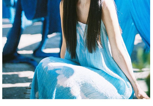 Dye Tie Earring Drop Geometry FashionChic