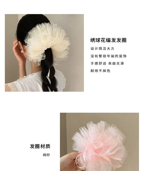 Scrunchie Mesh FashionChic