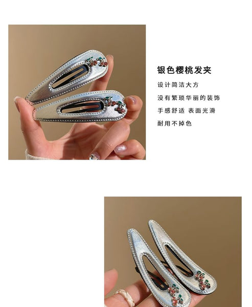 Cherry Clip Hair FashionChic