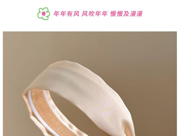 Headband Plain Bow FashionChic