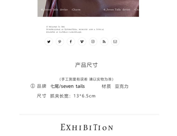 Acrylic Clip Claw Hair FashionChic