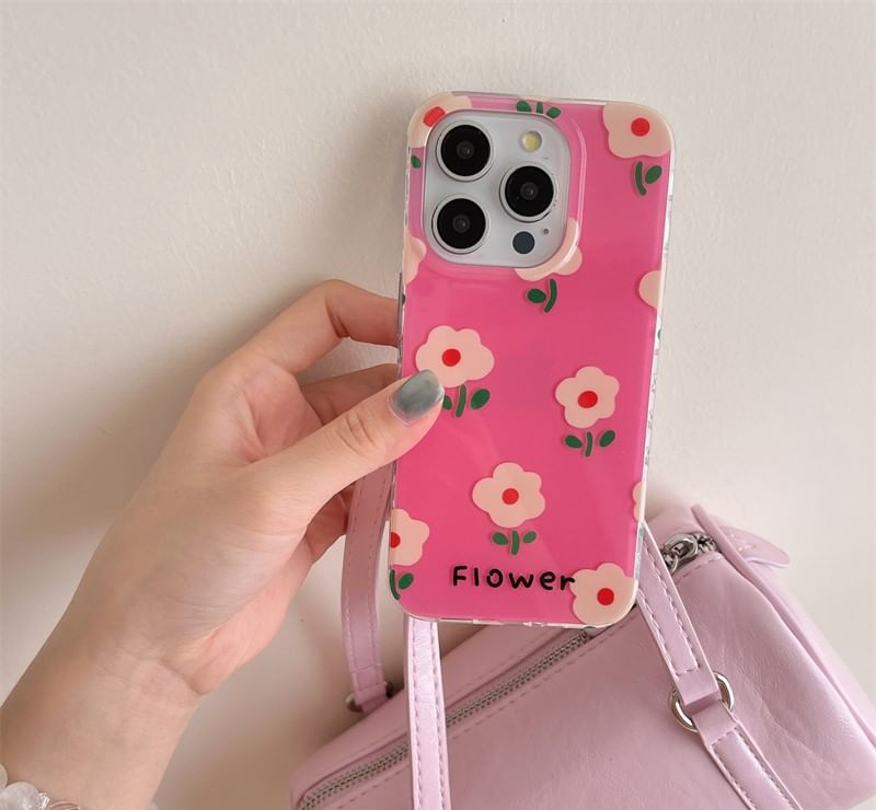 with Phone Case MagSafe) Magnetic (Compatible Floral FashionChic