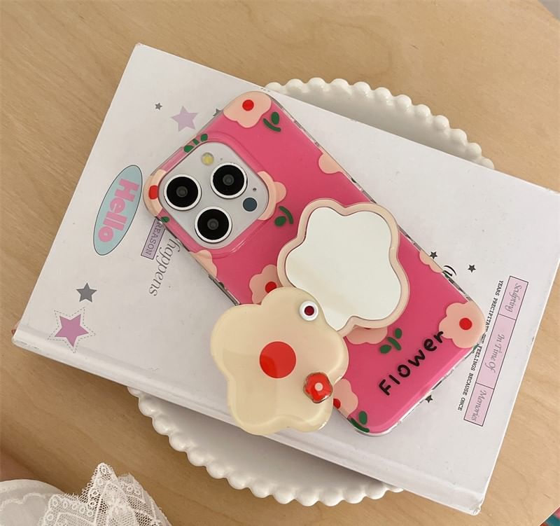 with Phone Case MagSafe) Magnetic (Compatible Floral FashionChic