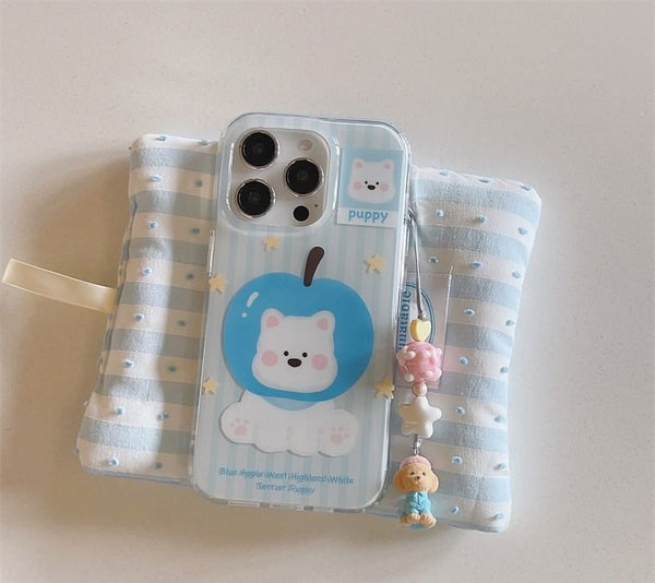 Case Phone / Charm Set Dog FashionChic