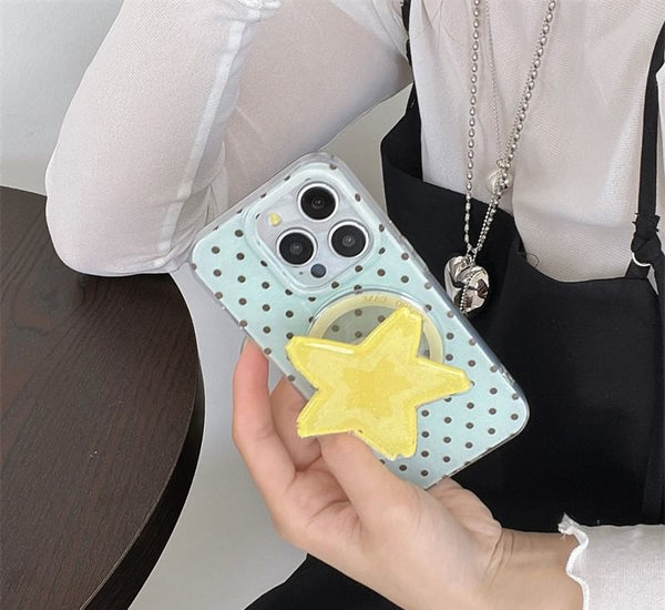 Phone (Compatible Polka Case Dot with MagSafe) Magnetic FashionChic