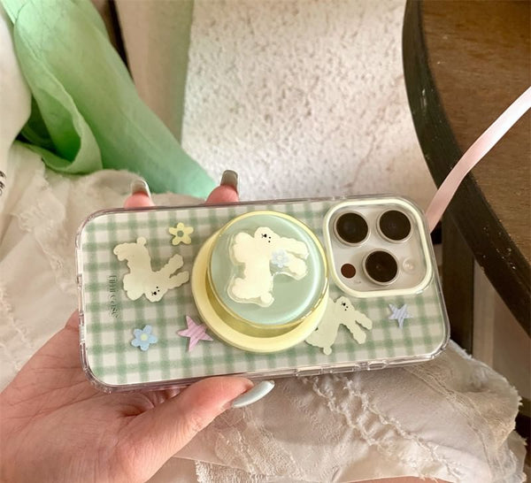 Phone Case Plaid Rabbit FashionChic