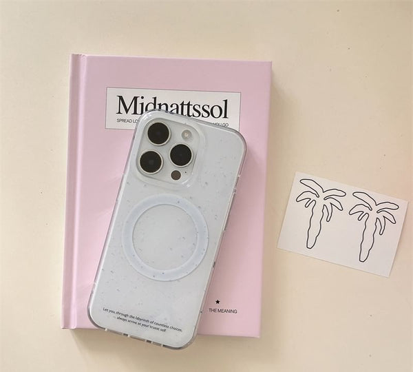 Magnetic MagSafe) Phone Glitter (Compatible with Case FashionChic