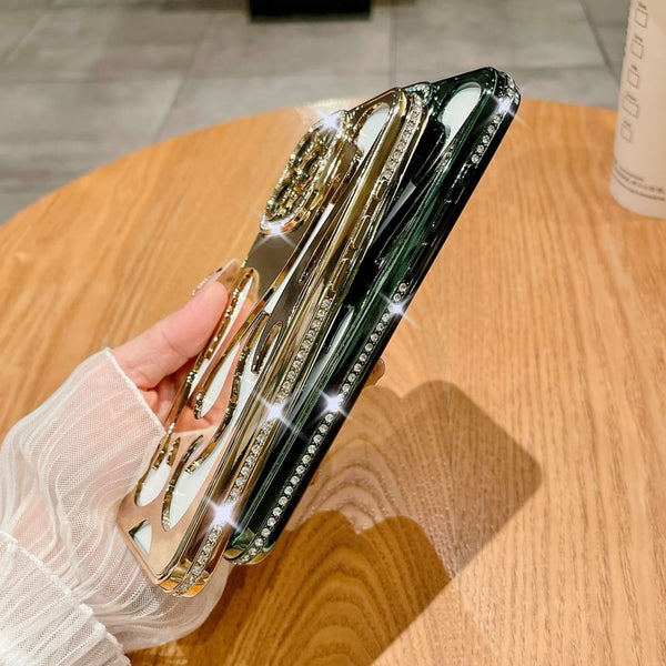 Case iPhone Rhinestone Flame FashionChic