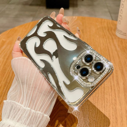 Case iPhone Rhinestone Flame FashionChic