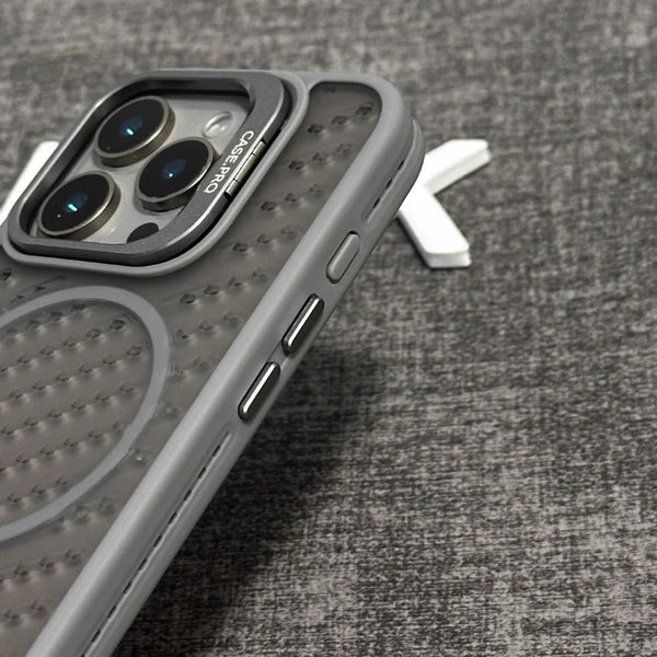 Magnetic Case (Compatible iPhone MagSafe) with Perforated FashionChic