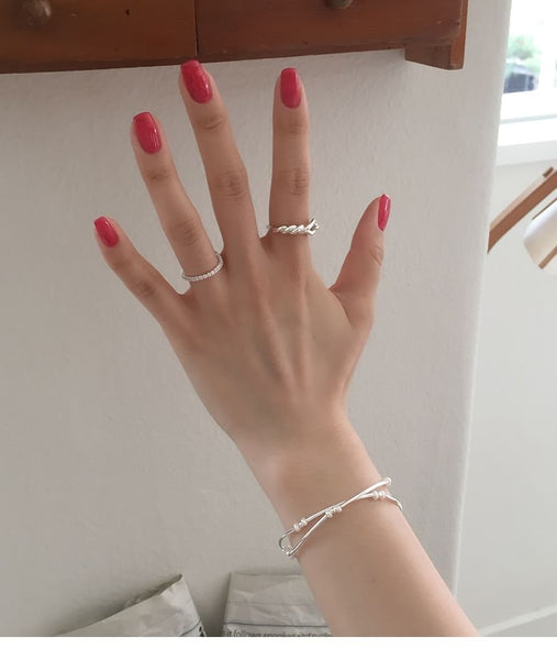 Pearl 925 Bracelet Natural Silver Sterling FashionChic