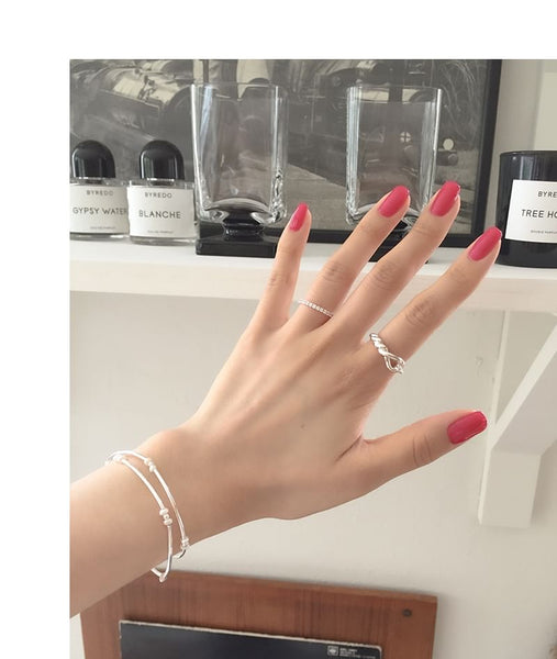 Pearl 925 Bracelet Natural Silver Sterling FashionChic