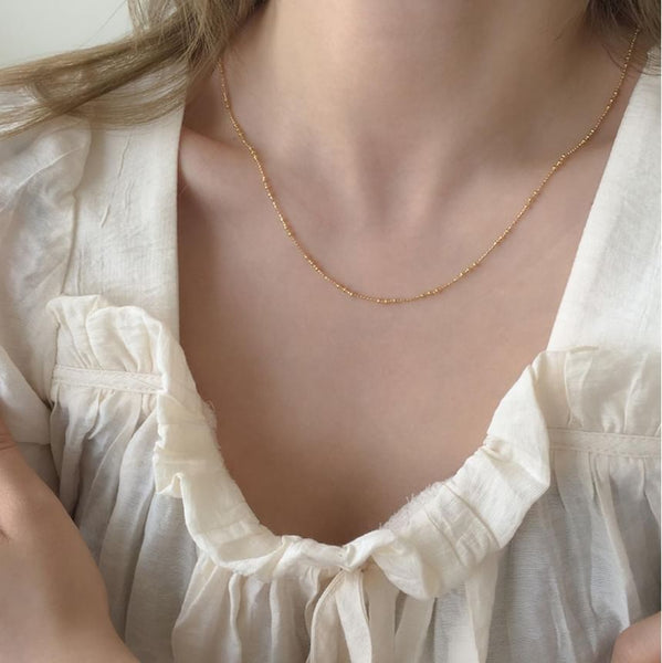 Necklace Sterling Silver 925 Dainty FashionChic