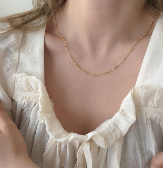 Necklace Sterling Silver 925 Dainty FashionChic