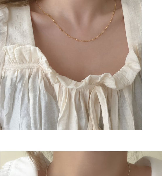 Necklace Sterling Silver 925 Dainty FashionChic