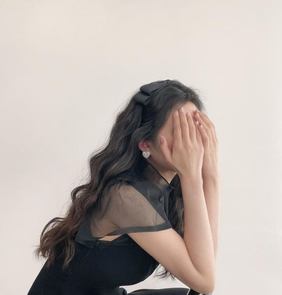 Headband Bow Plain FashionChic