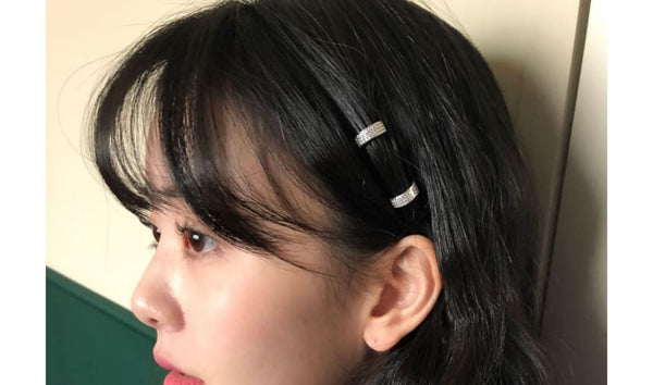 Rhinestone Hair Ring FashionChic