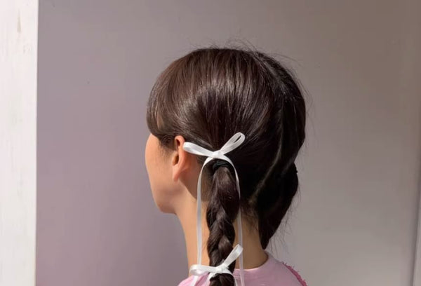 Set Hair Bow 3: Clip Plain of FashionChic