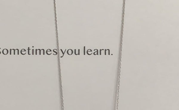 925 Necklace Sterling Beaded Silver Bow FashionChic