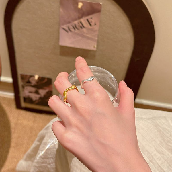 Rhinestone Open Set Ring / FashionChic