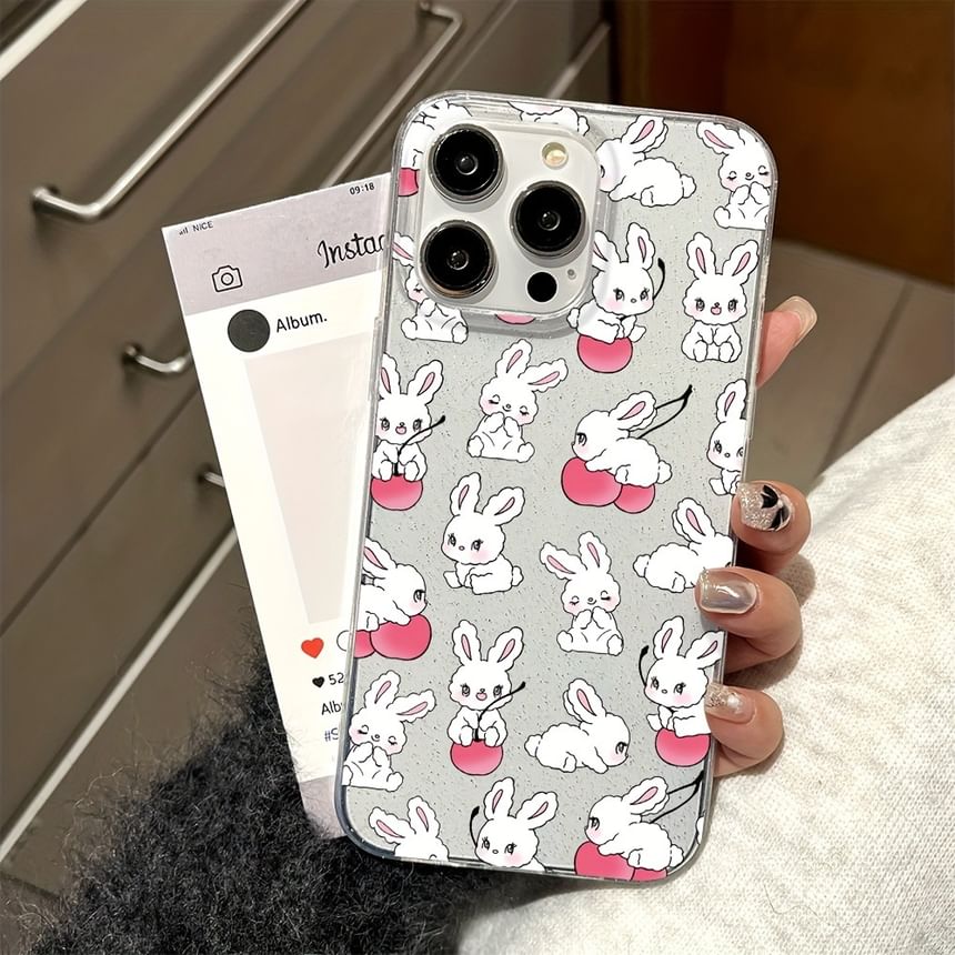 Case Rabbit Print Phone FashionChic