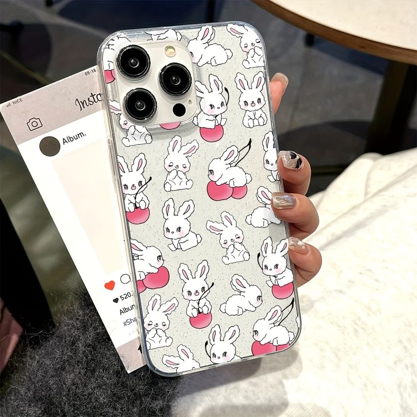 Case Rabbit Print Phone FashionChic