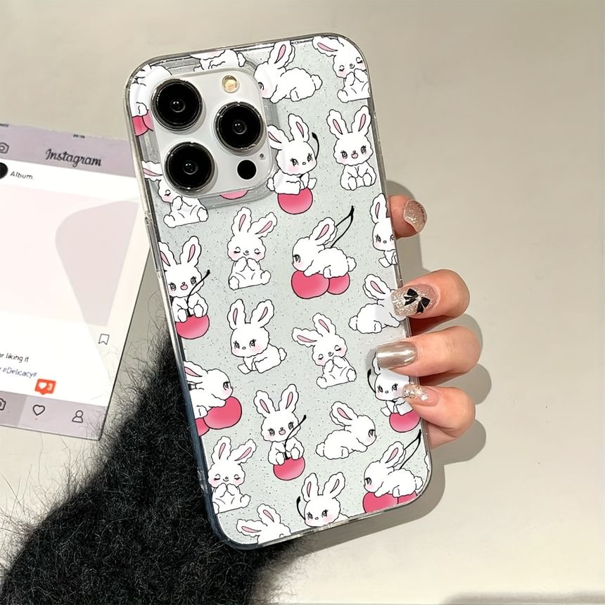 Case Rabbit Print Phone FashionChic