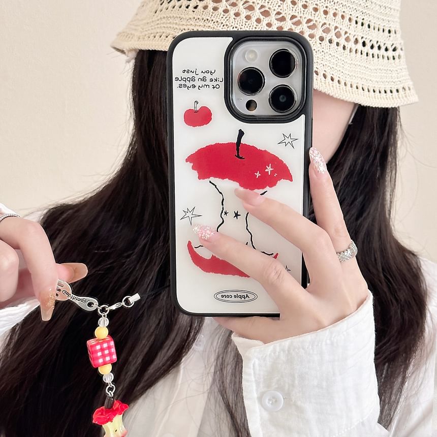 Apple Print Phone Case FashionChic